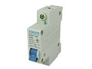 Unique Bargains DZ47 63 C40 Single Pole Miniature Circuit Breaker Auxiliary Switch