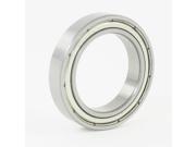 Unique Bargains 25mm x 37mm x 7mm 6805Z Radial Shielded Deep Groove Ball Bearing Silver Tone