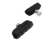 2 Pcs Carved Rubber Mountain Bike Bicycle Replacement Brake Pads