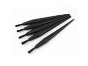 Unique Bargains 5pcs Black Anti Static Static Away Brushes 5.5 14cm Long