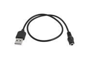 Unique Bargains USB Male to 3.5 x 1.35mm Female DC Adapter Connector Charger Cable 16.5
