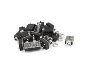 Unique Bargains 20 Pcs 3.5mm Female 5pin Stereo Headset Interior PCB Mount Audio Jack Socket