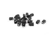 20 Pcs 4 Pin 2.5mm Audio Jack Socket PCB Panel Mount for Headphone