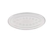 Unique Bargains Stainless Steel Oval Shape Dish Serving Platter Plate 8.5 Length