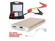 Unique Bargains 8000mAh Car Jump Starter Battery Booster Power Bank Pack USB Charger Flashlight