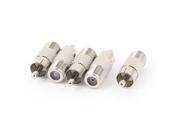 5Pcs F Type Female to RCA Male F M RF Coaxial Cable Adapter Connectors
