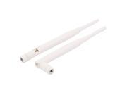 2 Pcs DZ 195 5DB Connector Communication Omni directional Wifi Wireless Antenna