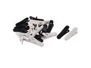 Headphone Earphone Headset Cable Cord Wire Clothing Collar Clip Holder 20pcs
