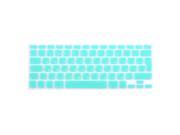 Russian Silicone Keyboard Skin Cover Light Blue for Macbook Air 13 15 17 EU