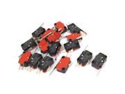 16pcs Long Hinge Lever Arm Push Button SPDT 1NO 1NC Momentary Micro Limit Switch