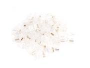 CAT5e Network Cable Gold Plated 8P8C RJ45 Connectors Adapter Plugs 40pcs