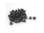 70pcs 12mmx12mmx9mm 4 Terminals Momentary Square Button Tact Tactile Switches