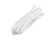 4M Long 2.5mm Inner Dia PVC Tube Sleeve White for Wire Marking Printer Machine
