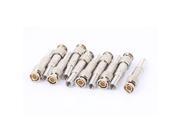 Unique Bargains 10 Pcs Spring Gold plated BNC Male Plug Solder Adapter Connector for CCTV Camera