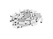 50Pcs BN3.5 Uninsulated Butt Connector Terminal for 12 10 AWG Cable Wire