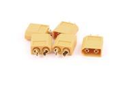 15Pcs Female XT60 Plug Connector for RC Airplane Yellow