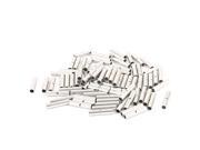81Pcs BN1 Non insulated Butt Connector Wire Cable Adapter for AWG14 12