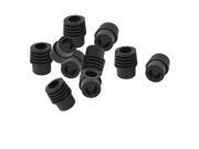10pcs 8.5mm Inner Dia Rubber Strain Relief Cord Boot Protector Cable Sleeve