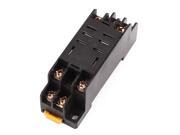 PTF08A 8Pin 35mm DIN Rail Panel Mounted HH53P Power Relay Socket Base