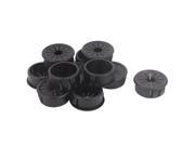 Cable Hose 25mm Mount Dia Snap in Webbed Bushing Harness Grommet Protector 12pcs