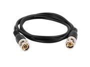 BNC Male to Male Plug Connector Coaxial RF AV Audio Video Jumper Cable 1M Length