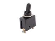 250V 4A 5E4 ON OFF SPST 2 Terminal Electric Power Tool Toggle Switch Black