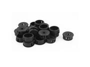 Cable Hose 21mm Mount Dia Snap in Webbed Bushing Harness Grommet Protect 20 Pcs