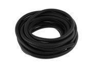 Unique Bargains Electric Cable Wire Protecting Corrugated Tube Hose Protector 11M 2pcs