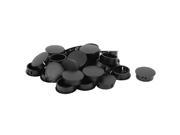 SKT 30 Plastic 30mm Dia Snap in Type Locking Hole Plugs Button Cover 30pcs