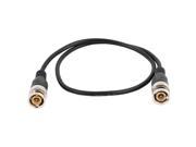 BNC Male to Male Plug Connector Coaxial RF Audio Video Jumper Cable 0.5M Length