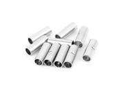 10Pcs BN5.5 Uninsulated Butt Connector Terminal for 12 10 AWG Cable Wire