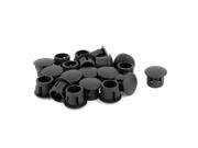 SKT 8 Plastic 8mm Dia Snap in Type Locking Hole Plugs Button Cover 20pcs