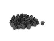 SKT 8 Plastic 8mm Dia Snap in Type Locking Hole Plugs Button Cover 50pcs