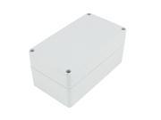 Unique Bargains Waterproof Rectangle Project Case Electronic Wiring Junction Box 156mmx87mmx76mm