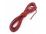 22AWG Indoor Outdoor PVC Insulated Electrical Wire Cable Black Red 6 Meters
