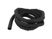 Unique Bargains 25mm PET Cable Wire Wrap Tube Opening Flexible Sleeving 3 Meter
