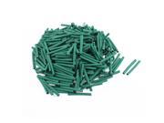 Electrical Connection Cable Sleeve 40mm Length Heat Shrink Tubing Green 350Pcs