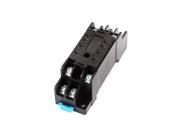 DYF08A 8 Pins Screw Power Relay Socket Base Stand Holder for HH52P