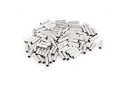 100Pcs BN2 Uninsulated Butt Connector Terminal for 16 14 AWG Cable Wire