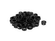 50pcs 19mm Mounted Dia Snap in Cable Hose Bushing Grommet Protector