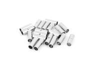 20Pcs BN5.5 Uninsulated Butt Connector Terminal for 12 10 AWG Cable Wire