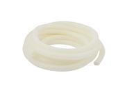 19Ft Length 20mm OD Corrugated Flexible Wire Conduit Tubing Tube Pipe Off White