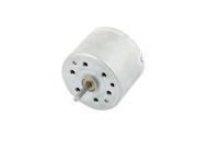 DC 3 6V 4500RPM Speed 2mm Shaft Dia 2 Terminal Cylindrical Electrical Mini Motor