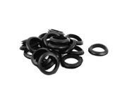 Unique Bargains 40mm Inner Dia Double Sides Rubber Cable Wiring Grommets Gasket Ring 20Pcs