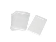 Unique Bargains 20 x Clear PVC ID Name Badge Card Holders for Exhibition Office