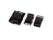 5pcs Luggage Case Backpack Plastic Clasp Side Release Buckle for 2cm Width Strap
