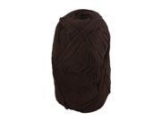 Cotton Hand Knitting Clothes Hat Sweater Crocheting Crochet Thread 50 Gram Brown