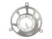 Autobike Motorcycle Silver Tone Metal 12.5cm Dia Circle Shaped Fan Cover