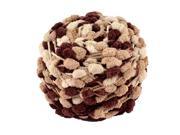 Winter Product Cotton Woven Knitting Woolen Coarse Line Beige Chocolate Color