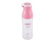 Portable Handhold Camping Drinking Cup Tea Water Bottle 500ML Pink
